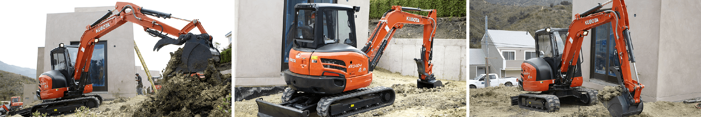 Kubota KX040-4 Angle Blade For Sale Near Springdale, AR