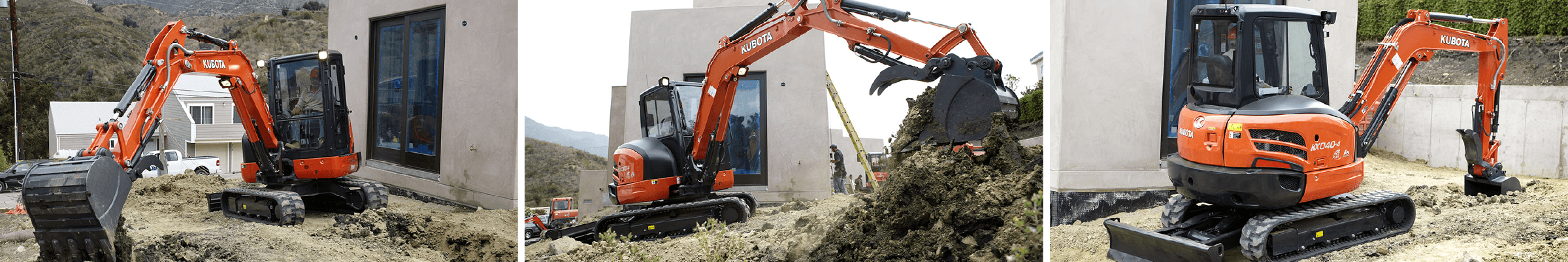 Kubota KX040-4 Angle Blade Compact Excavator For Sale Near Joplin, MO