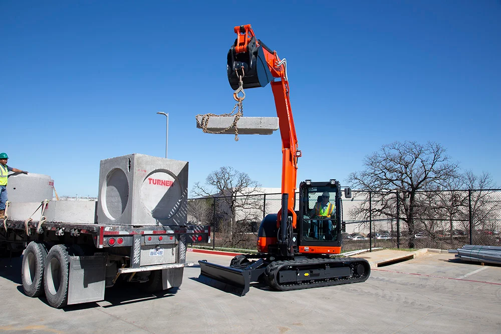 Kubota KX040-4 Angle Blade For Sale in Springdale, AR