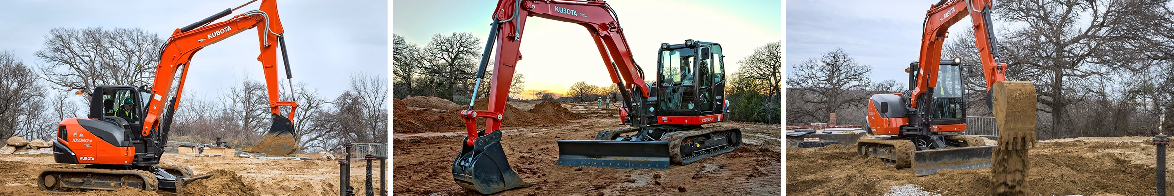 Kubota kx080-4s Compact Excavator For Sale in Tulsa, OK