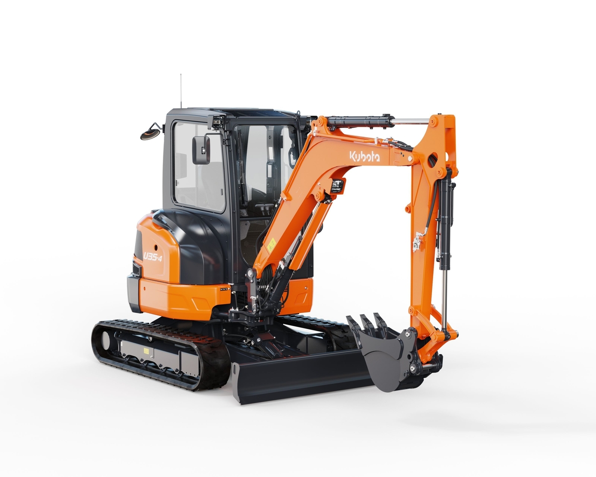 Kubota U35-4 compact excavator